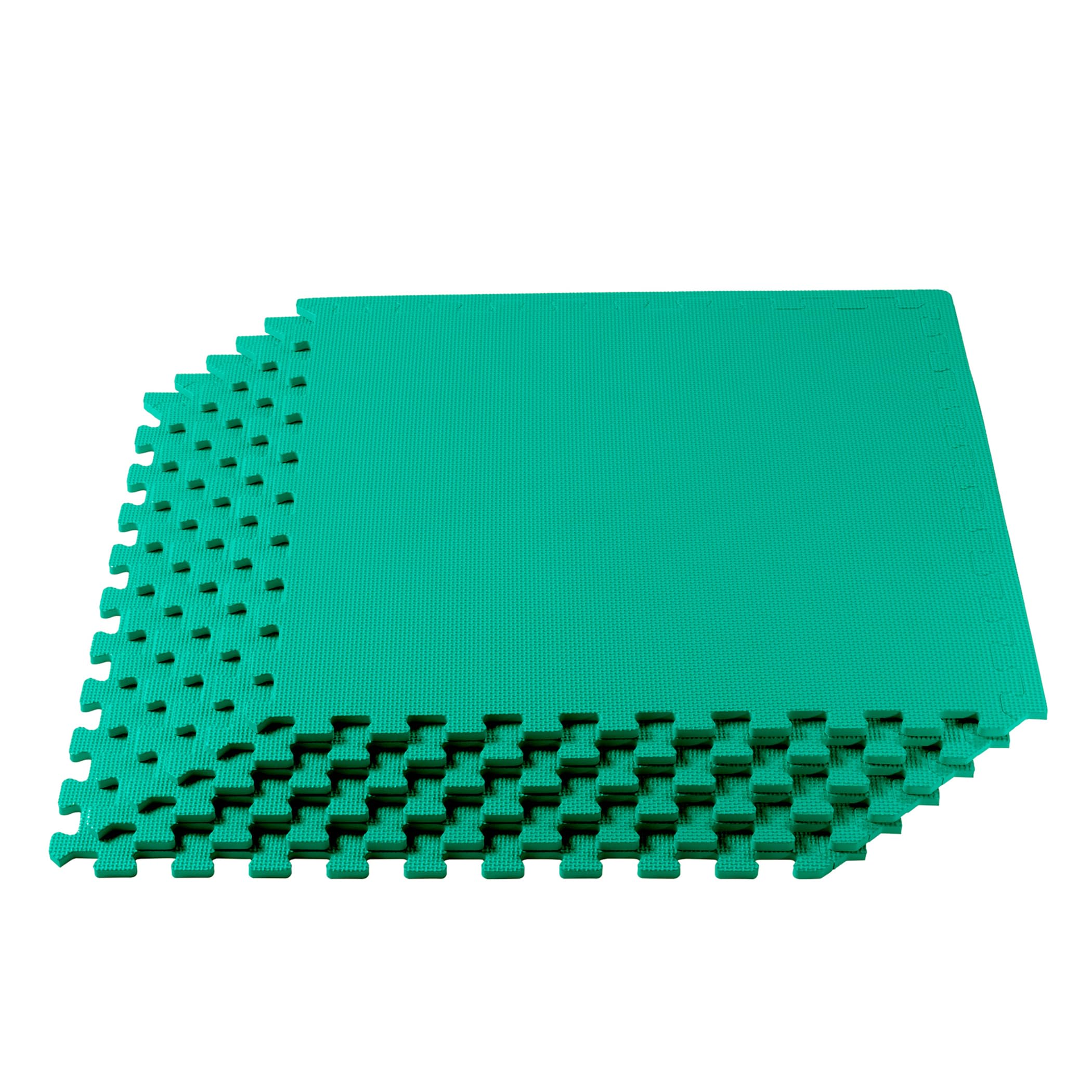 We Sell Mats 3/8" Thick Multipurpose EVA Foam Exercise Floor Mat, Interlocking Tiles, Anti-Fatigue for Home or Gym